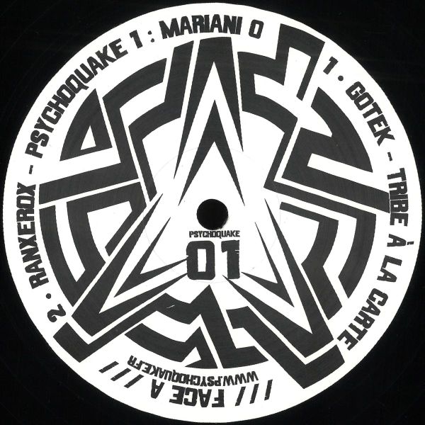 Gotek, Ranxerox, Ben 9MM, Don Mego, Tok — Psychoquake 1 : Mariani 0 vinyl cover