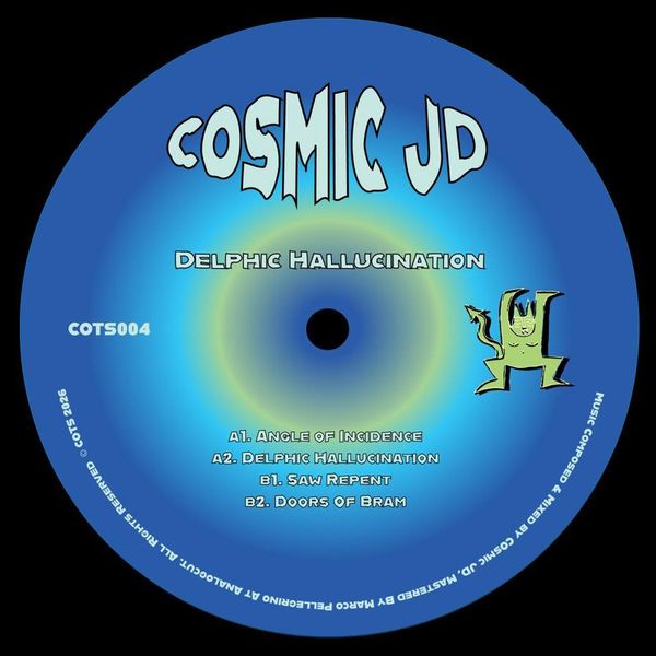 Cosmic Jd — Delphic Hallucination vinyl cover