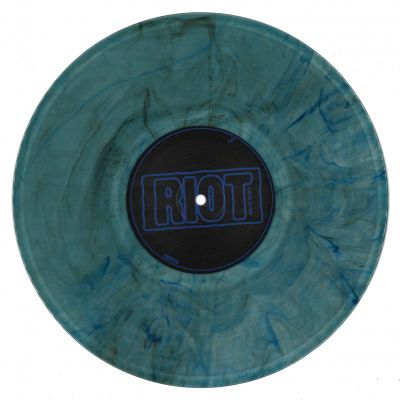 Trust True — Outburst – The Blue Mixes 10” vinyl cover
