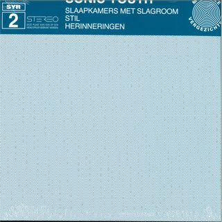 Sonic Youth — Slaapkamers Met Slagroom vinyl cover