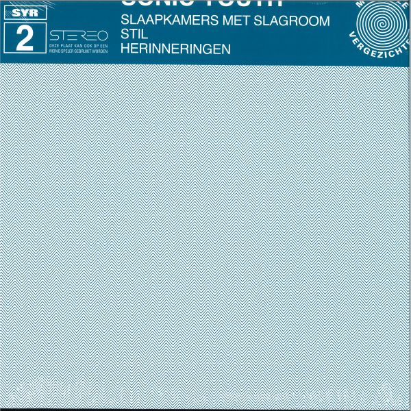 Sonic Youth — Slaapkamers Met Slagroom vinyl cover
