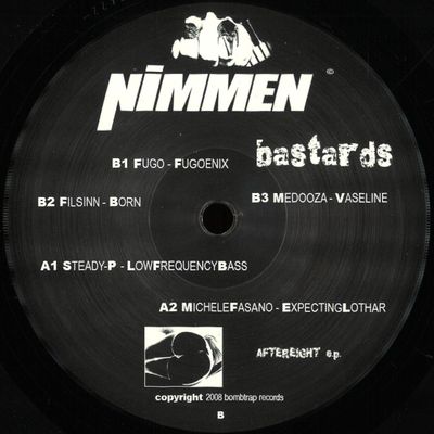 Nimmen Bastards — Aftereight Ep vinyl cover