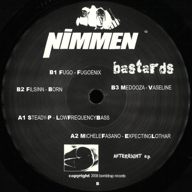 Nimmen Bastards — Aftereight Ep vinyl cover