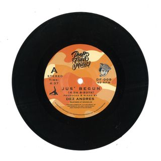 Dez Andres — Jus' Begun vinyl cover