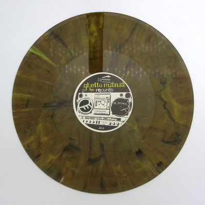 Ghettomania, Kakoona — Ghetomania vs Kakoona Records vinyl cover