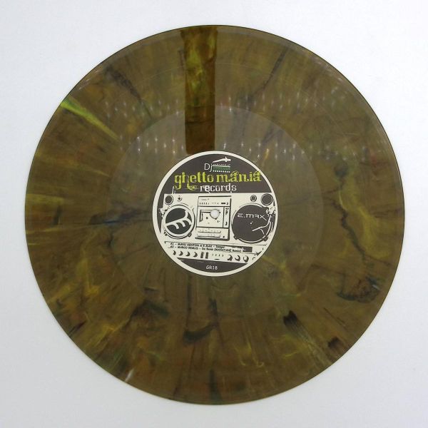 Ghettomania, Kakoona — Ghetomania vs Kakoona Records vinyl cover