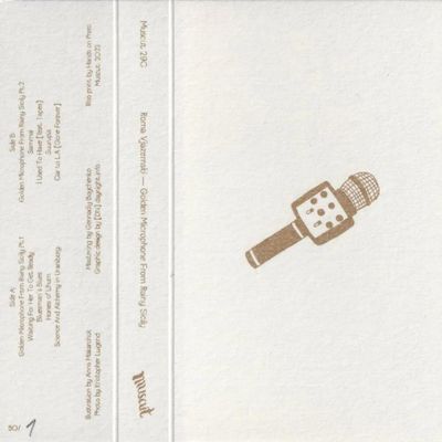 — GOLDEN MICROPHONE FROM RAINY SICILY vinyl cover