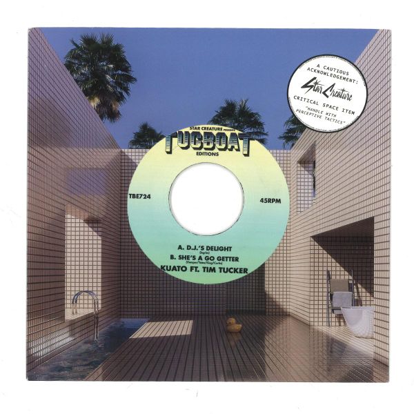 Kuato, Tim Tucker — D.J.'s Delight 7" vinyl cover
