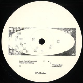 Lewis Fautzi, The Advent — Gravity Won't Hold Me vinyl cover