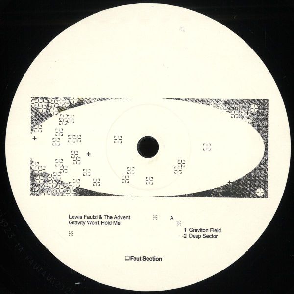 Lewis Fautzi, The Advent — Gravity Won't Hold Me vinyl cover