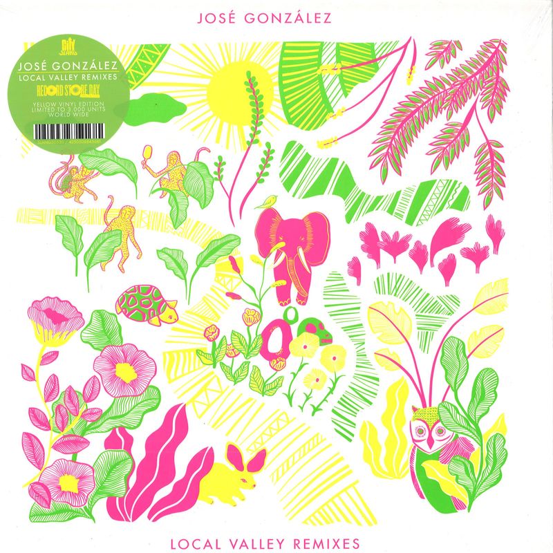 José González — Local Valley Remixes vinyl cover
