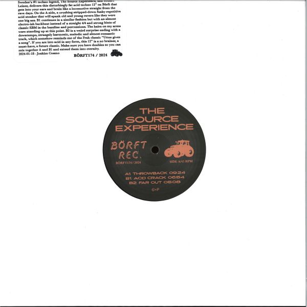 The Source Experience — Throwback vinyl cover