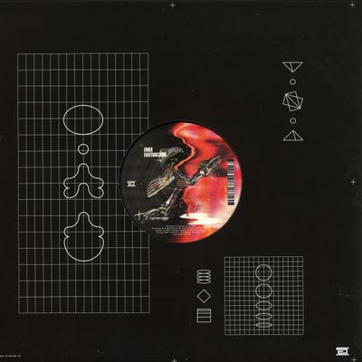 Teenage Mutants, Umek — Dark Clouds / Footmachine vinyl cover