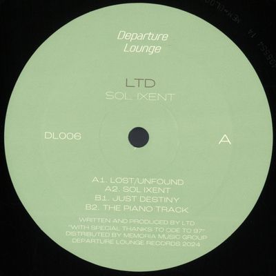 Ltd — Sol Ixent EP vinyl cover