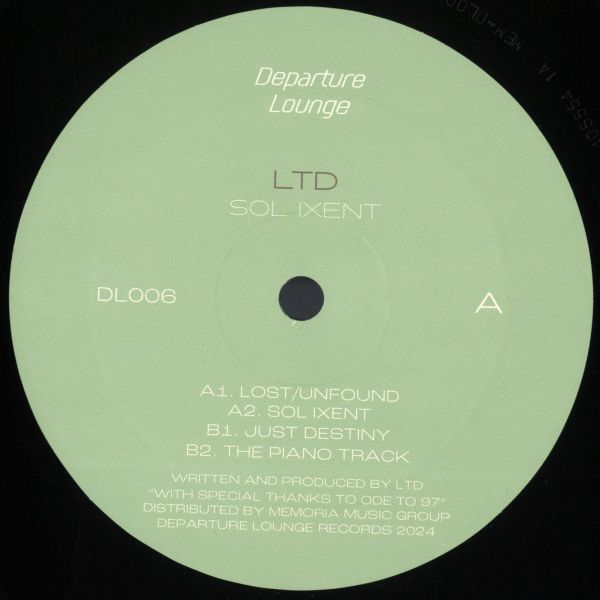 Ltd — Sol Ixent EP vinyl cover
