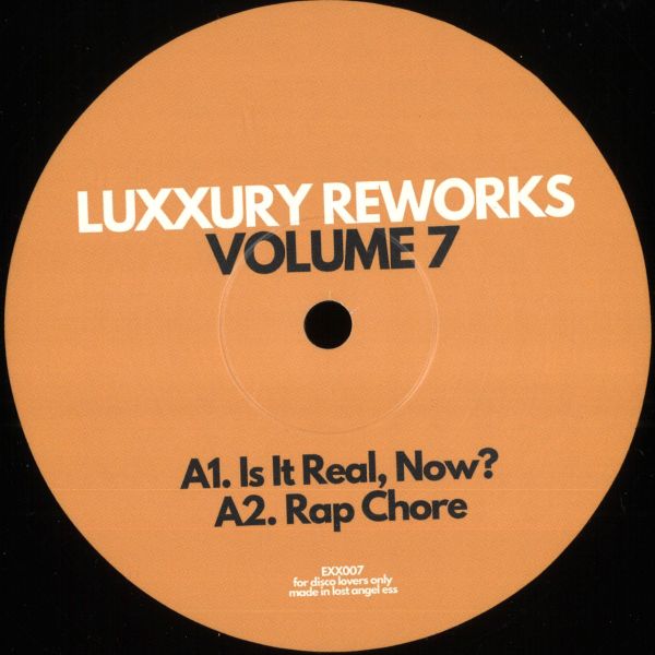 Luxxury — Vol 7 vinyl cover