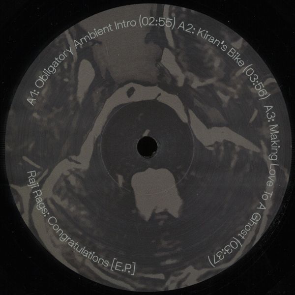Raji Rags — Congratulations LP vinyl cover