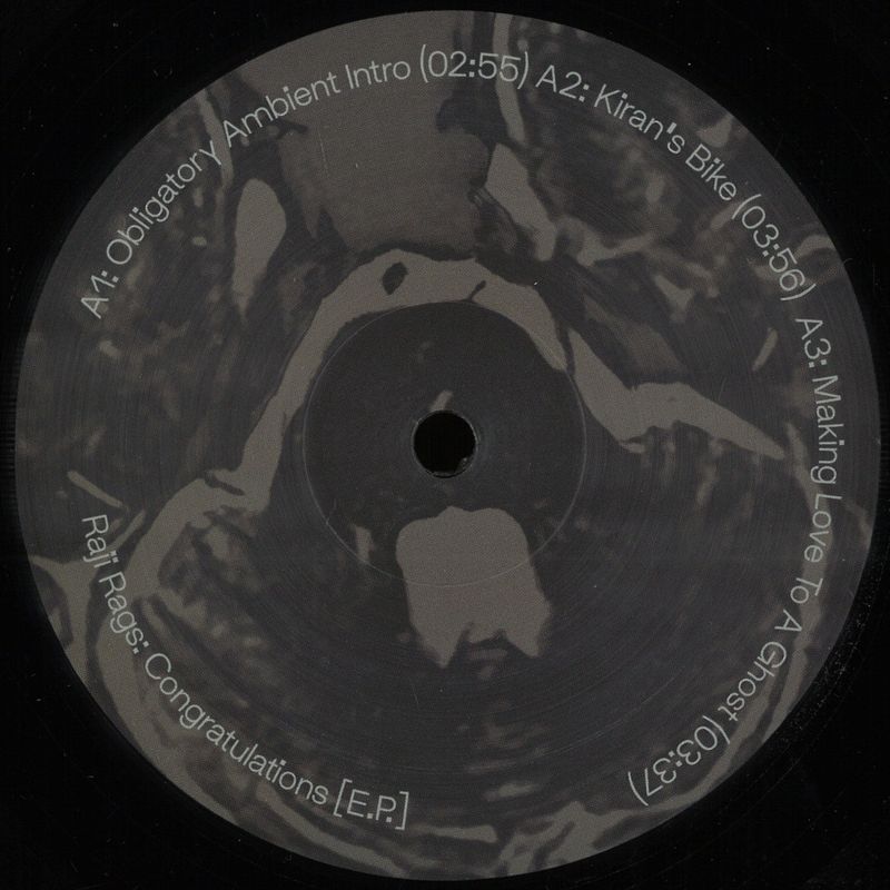 Raji Rags — Congratulations LP vinyl cover