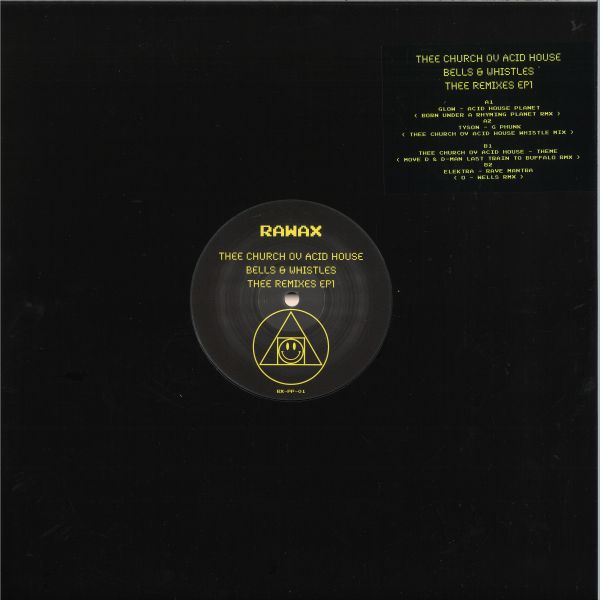 Various — Thee Church Of Acid House Remixes) vinyl cover