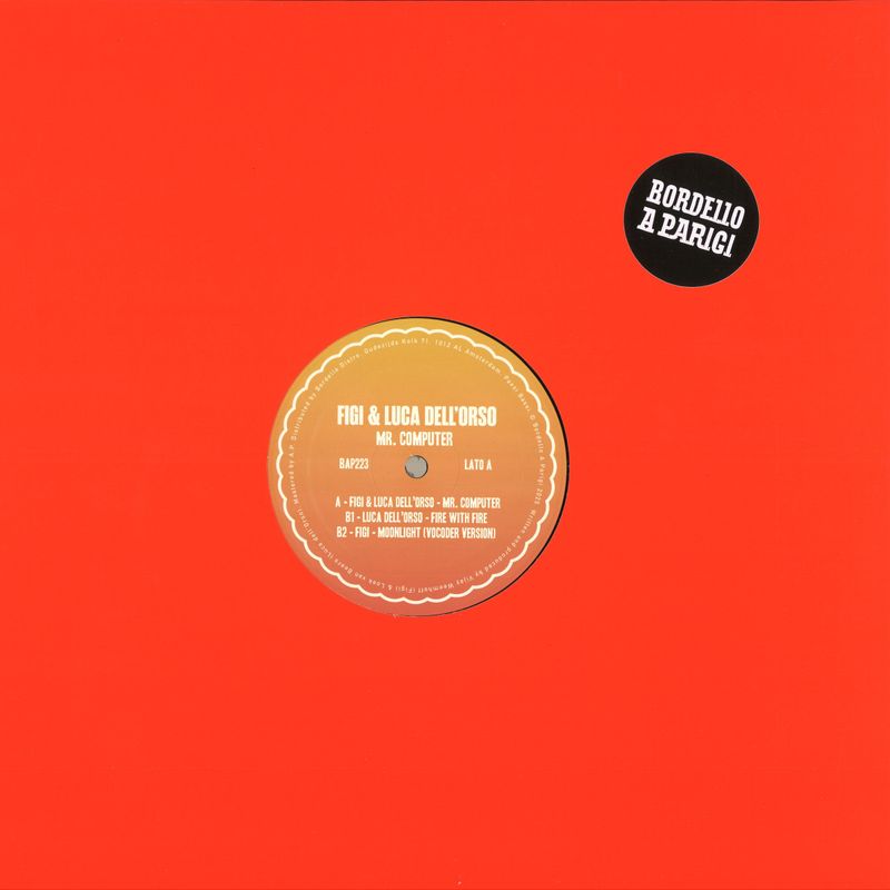 Figi, Luca Dell'orso — MR. COMPUTER EP vinyl cover