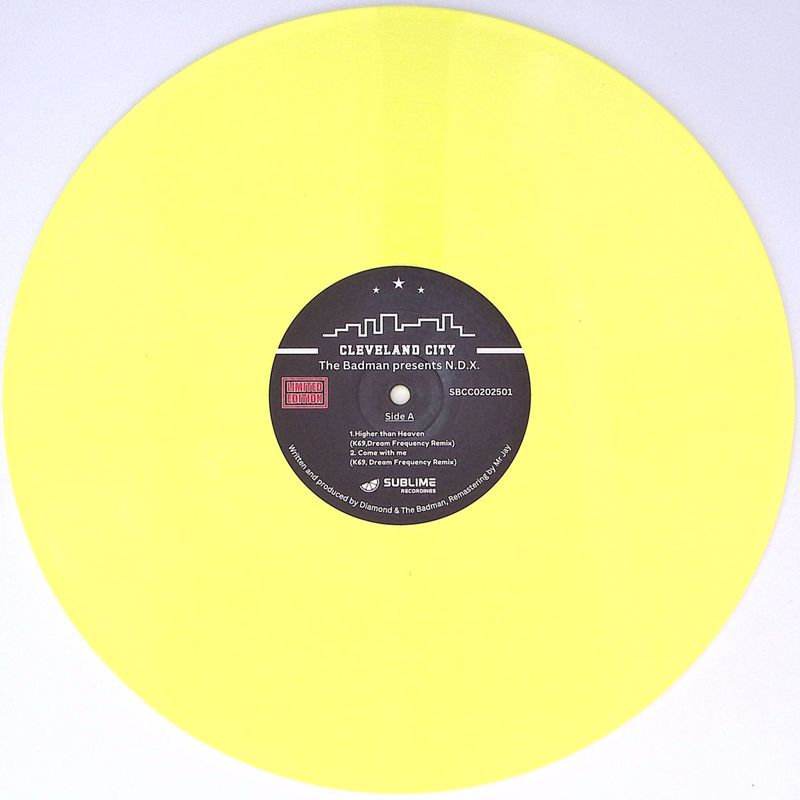 Ndx — Higher Than Heaven / Come With Me vinyl cover