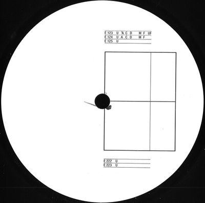 Various — E123 EP vinyl cover
