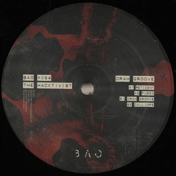 The Hacktivist — Drah Groove vinyl cover