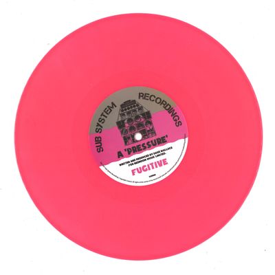 Fugitive, Dave Wallace — Pressure / M-Beat Remix vinyl cover