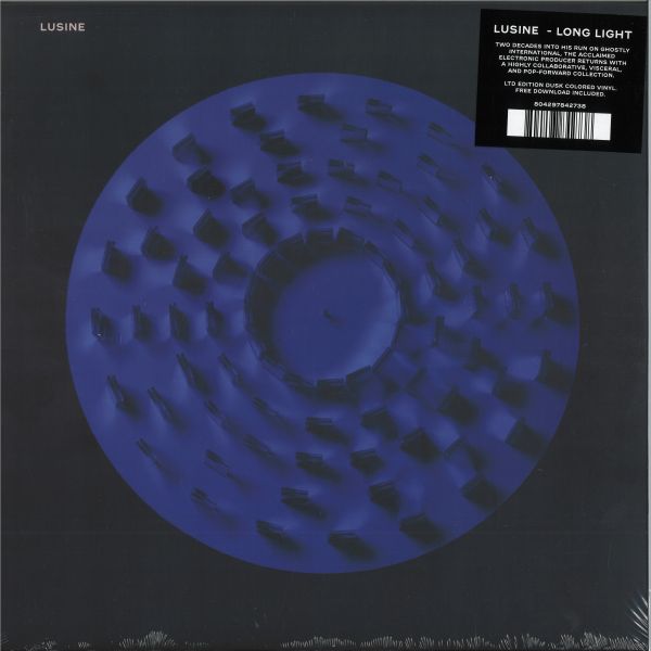 Lusine — LONG LIGHT LP vinyl cover
