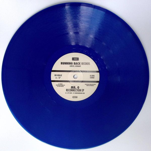Mr. G — Reconnection vinyl cover