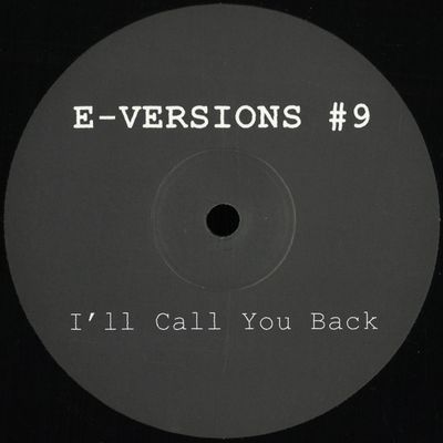 Mark E — E-VERSIONS # 9 vinyl cover