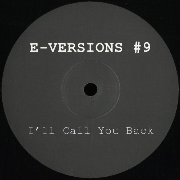 Mark E — E-VERSIONS # 9 vinyl cover