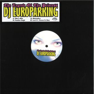 Dj Europarking — The Legend Of The Princess vinyl cover