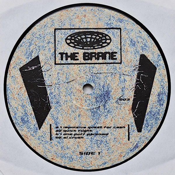 Youandewan — The Brane 003 vinyl cover