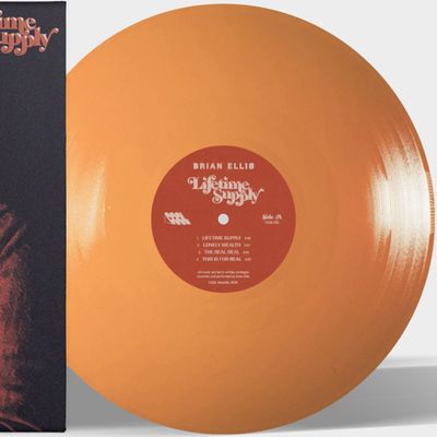 Brian Ellis — Lifetime Supply LP vinyl cover