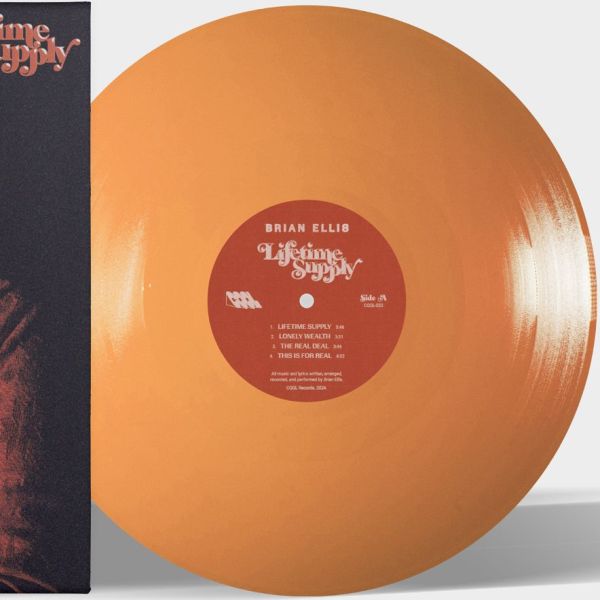Brian Ellis — Lifetime Supply LP vinyl cover