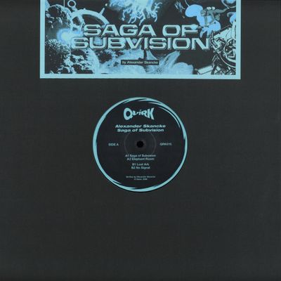 Alexander Skancke — Saga of Subvision vinyl cover