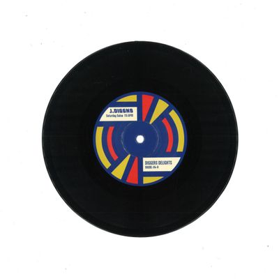 J.Diggns, King Most — Saturday Salsa/Balla Edit vinyl cover