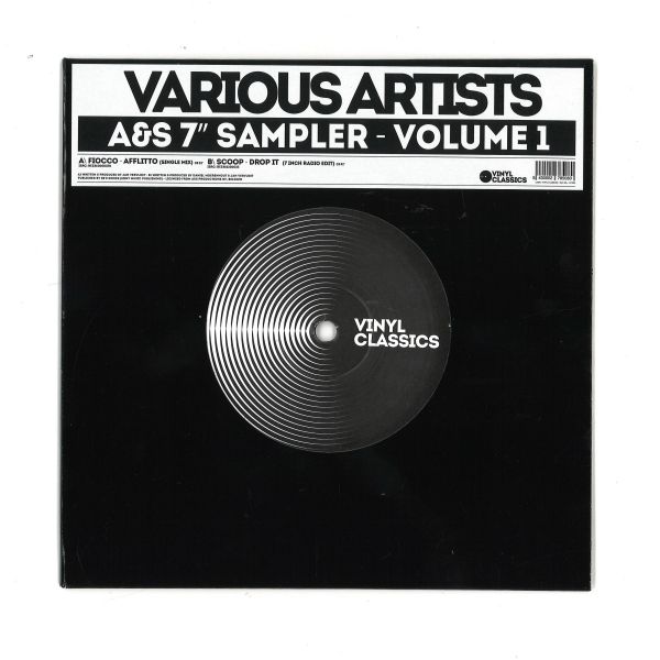 Various — A&S 7" SAMPLER - VOLUME 1 vinyl cover