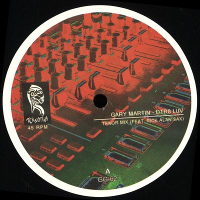 Gary Martin — DETR8 LUV vinyl cover