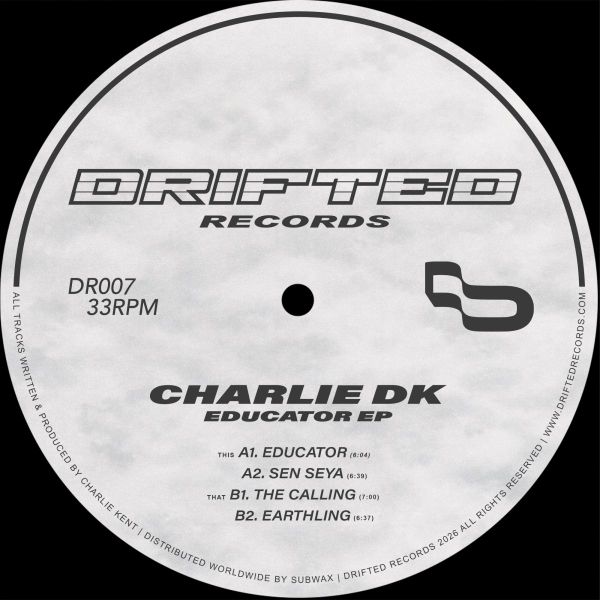 Charlie DK — Educator EP vinyl cover