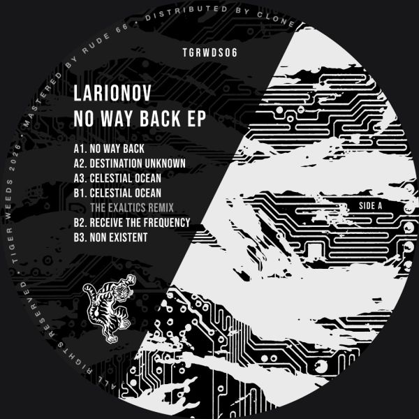 Larionov — No Way Back vinyl cover
