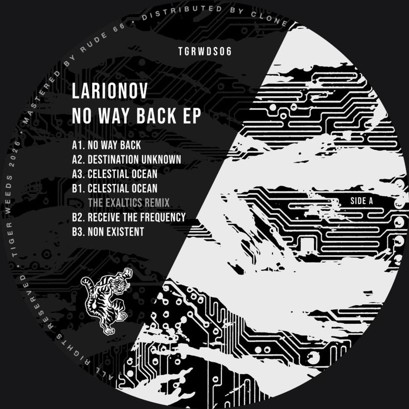 Larionov — No Way Back vinyl cover