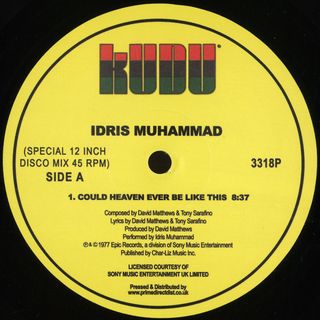 Idris Muhammad — Could Heaven Ever Be Like This / Tasty Cakes & Turn This Mutha Out vinyl cover