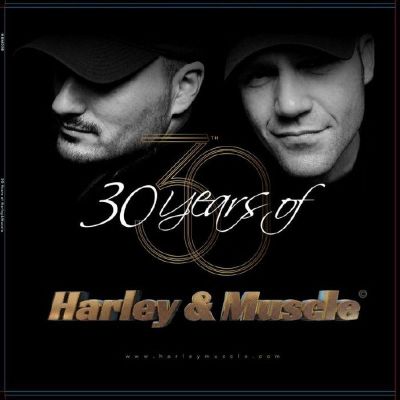 Harley, Muscle — 30 Years Of Harley & Muscle LP 2x12" vinyl cover