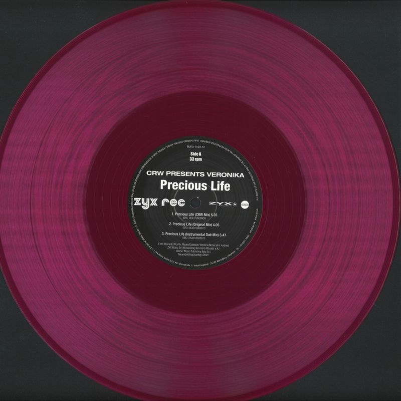 Crw, Veronika — Precious Life vinyl cover