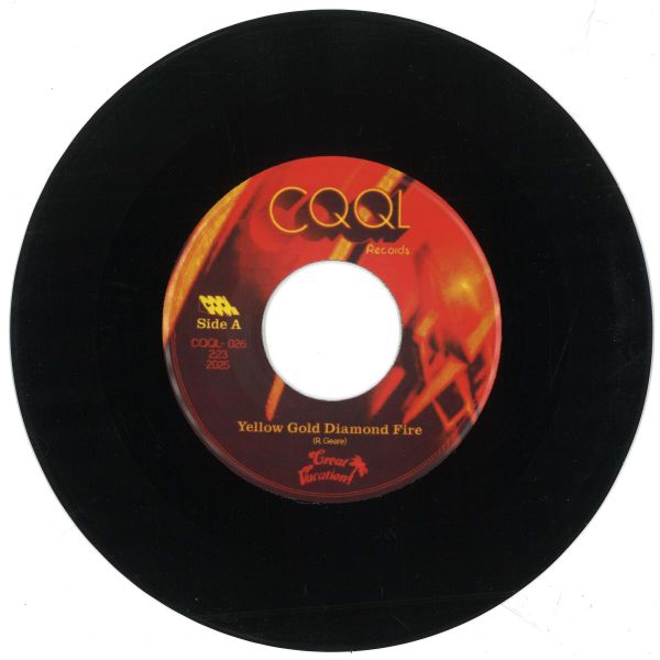 Great Vacation! — Yellow Gold Diamond Fire / You Make It Look Easy vinyl cover