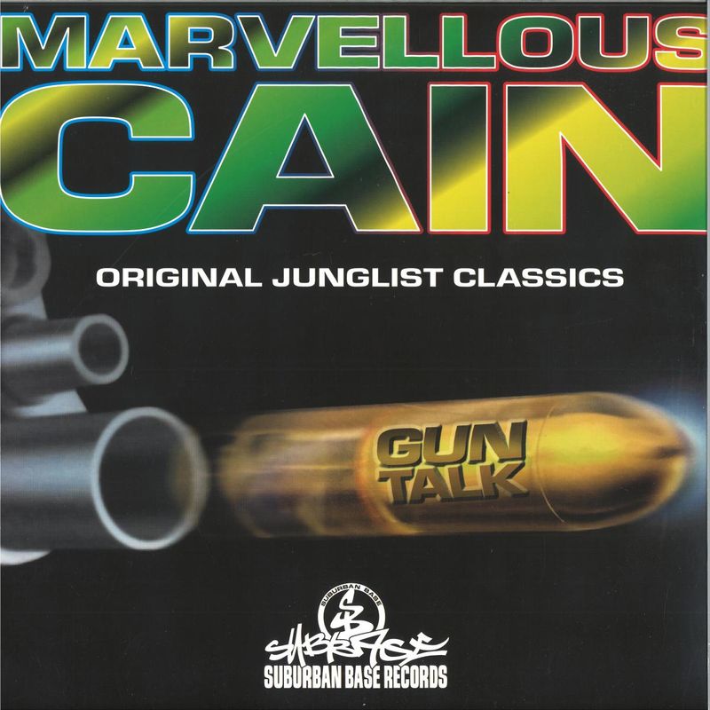 Marvellous Cain — Gun Talk LP 2x12" vinyl cover