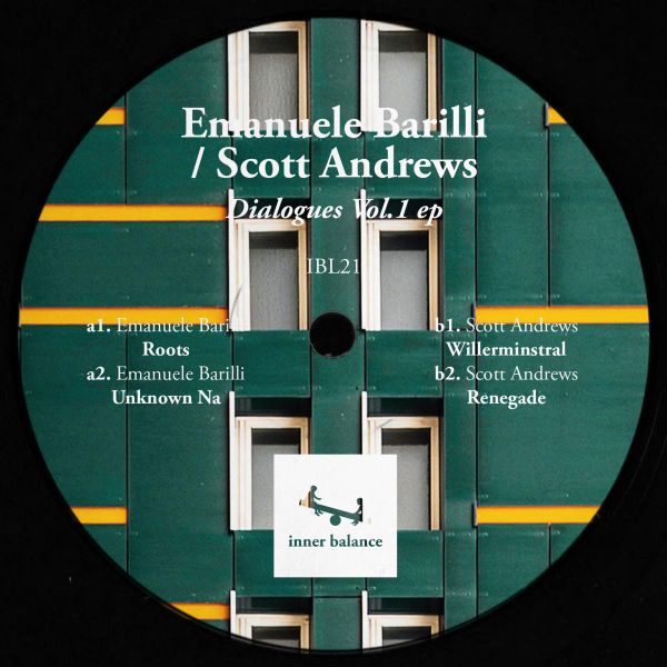 Emanuele Barilli, Scott Andrews — Dialogues Vol.1 EP vinyl cover