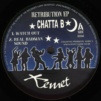 Chatta B — Retribution EP vinyl cover